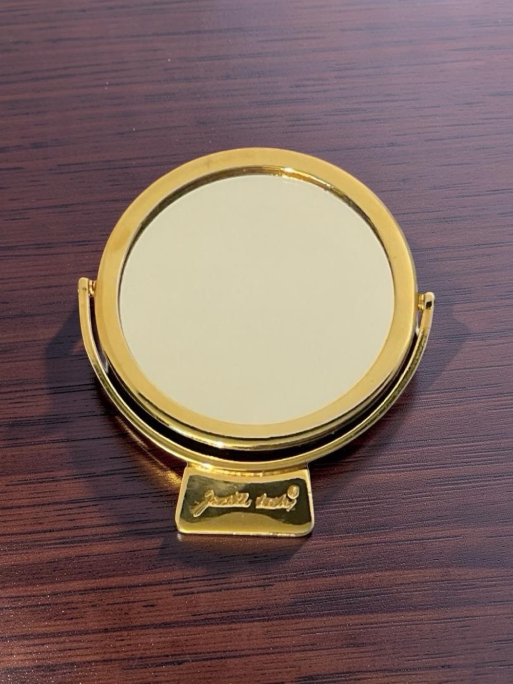 Judith Leiber Purse Gold Mirror